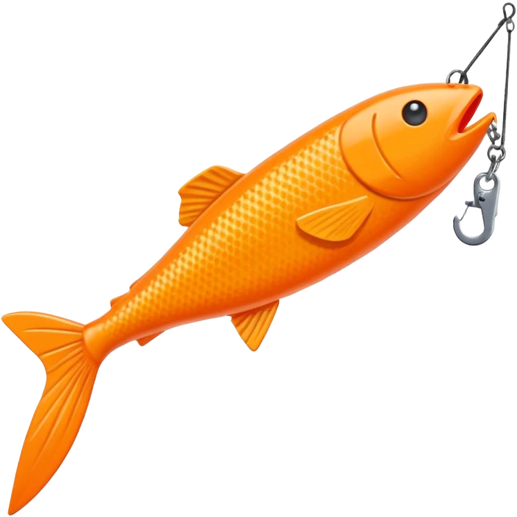 small fake bait fishing emoji