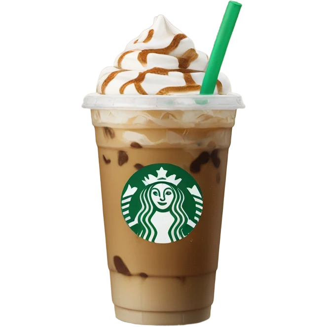Venti iced coffee emoji