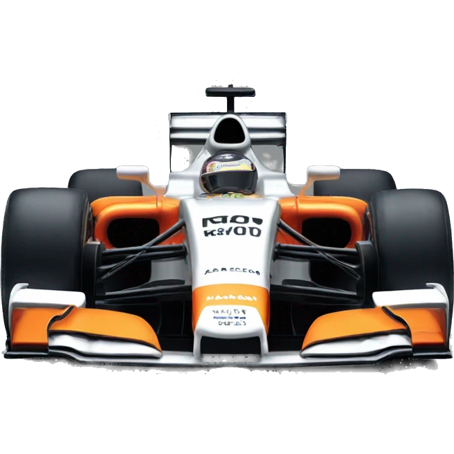 f1 car of mclaren  emoji