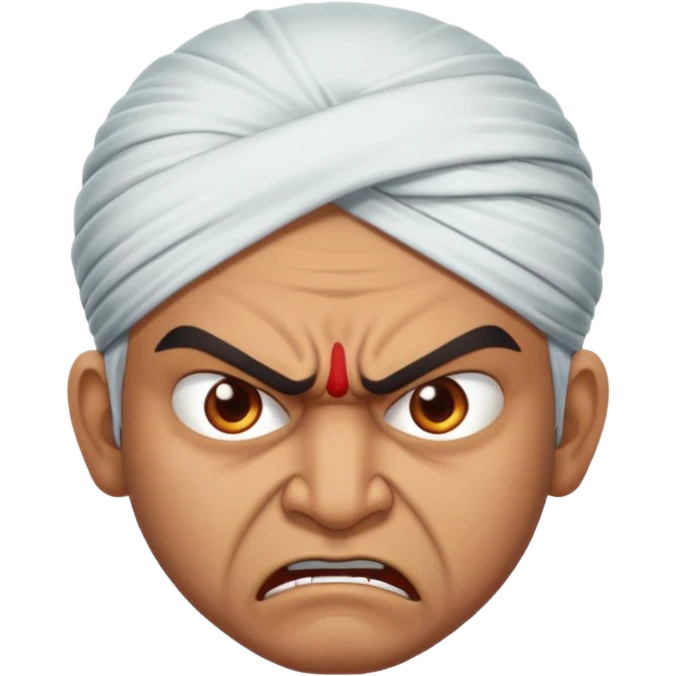 Abusive Indian Manager  emoji