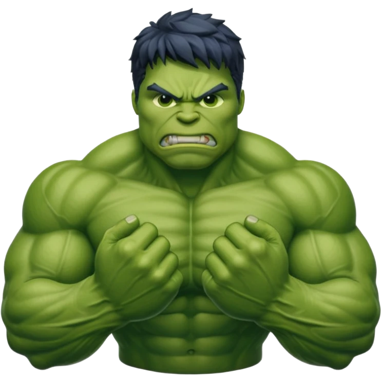 Hulk hands emoji