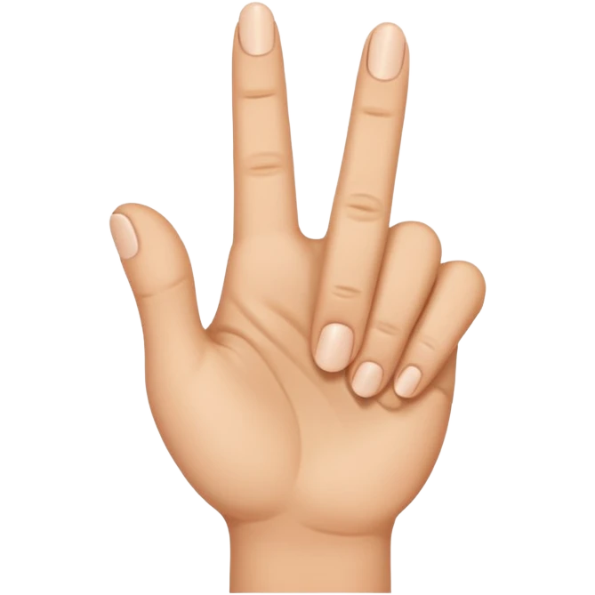 Middle finger  emoji