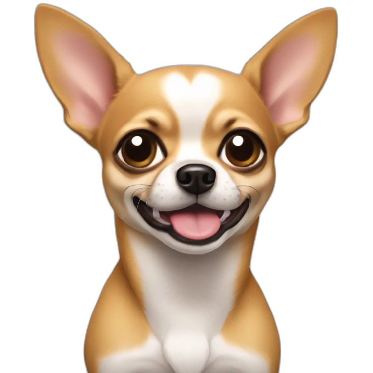 Perra Chihuahua guiño emoji