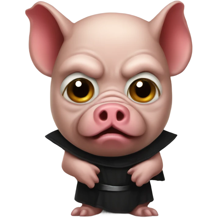 Sith pig emoji