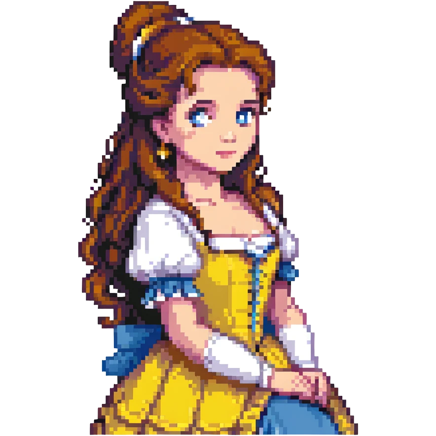 Belle from Disney emoji