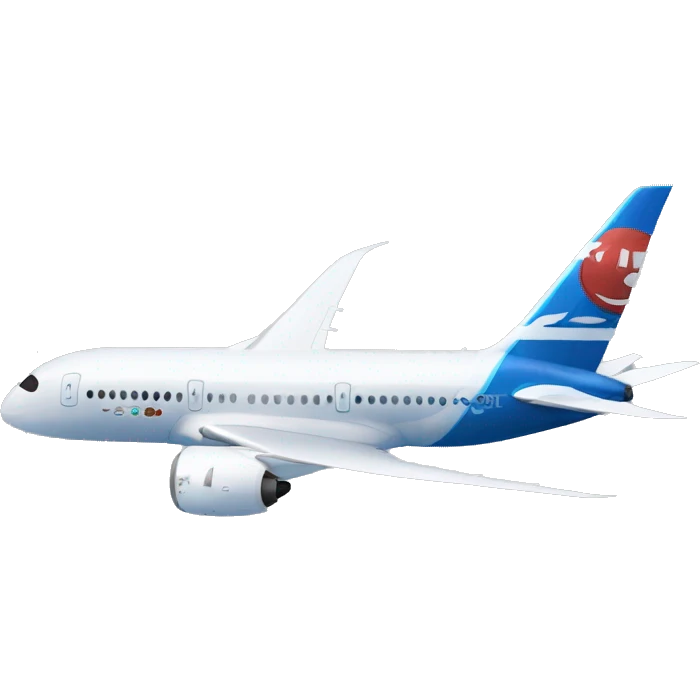 emoji of boeing 787 dreamliner plane emoji