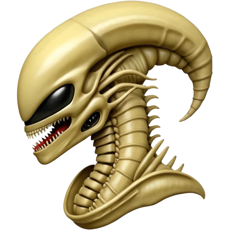 beije xenomorph from movie alien emoji