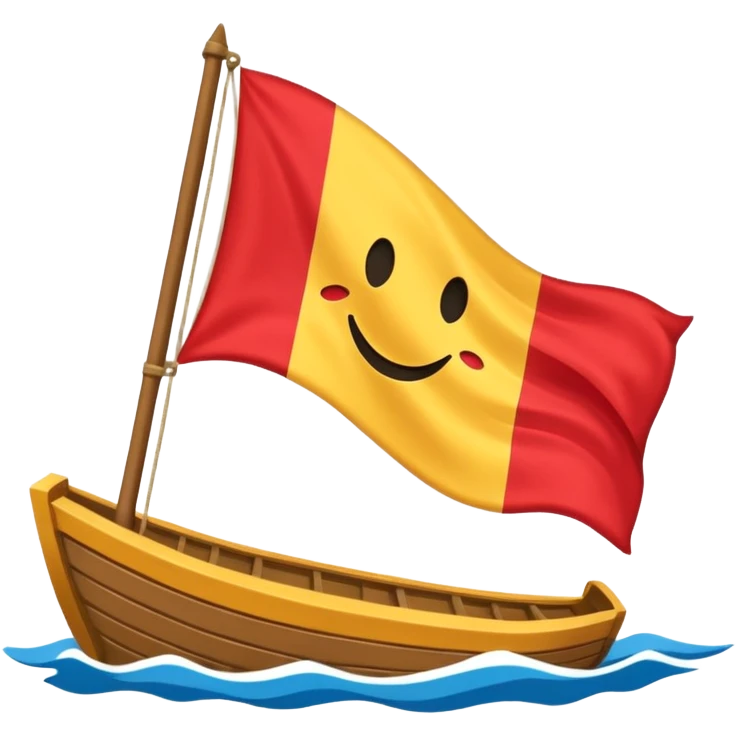 Le drapeau des gens du voyage emoji