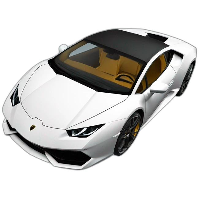 Lamborghini hurucan emoji