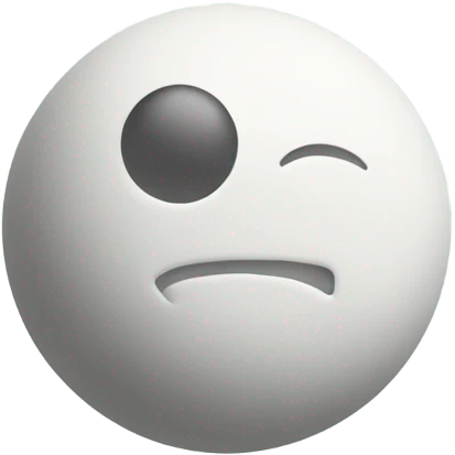 Luna blanca minimalista emoji