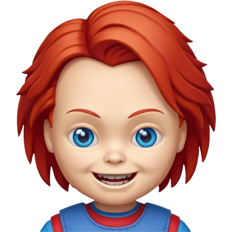 Un emojin de chuky emoji