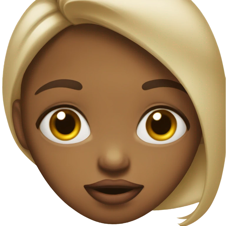 kissy face girl emoji  emoji