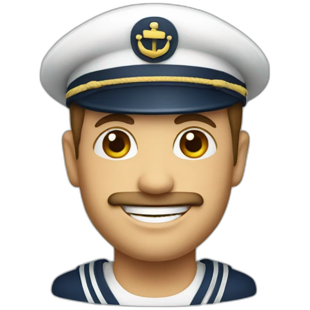happy sailor emoji