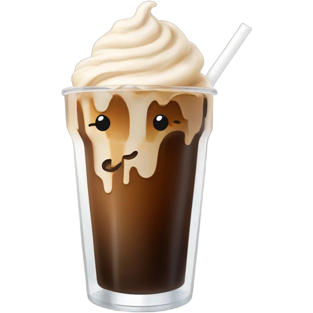 Iced coffee  emoji
