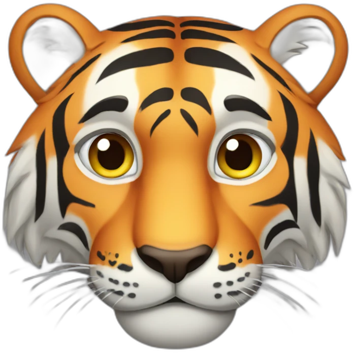 cartoon tiger emoji