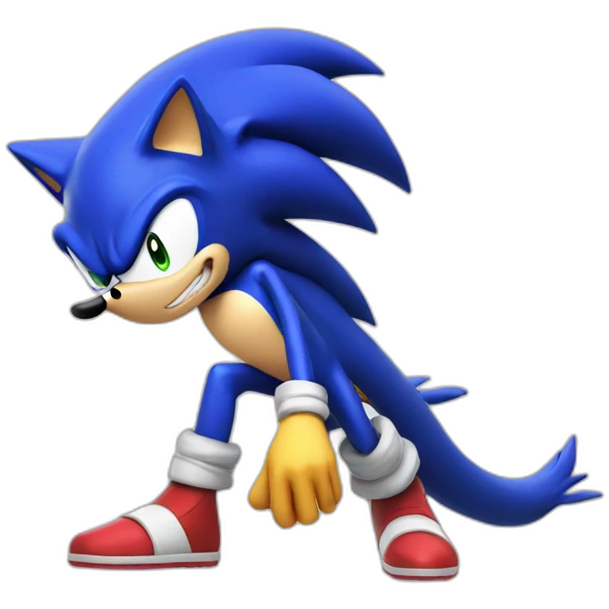 sonic who laying emoji