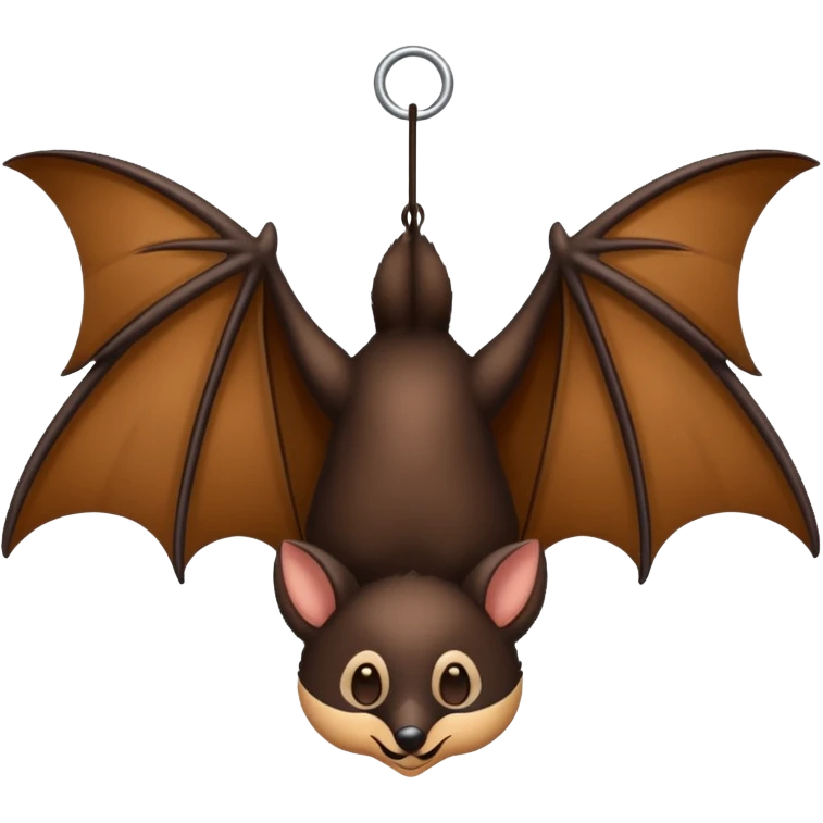 Fledermaus ganzkörper emoji