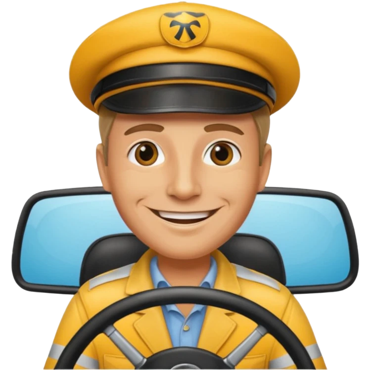  taxi driver emoji