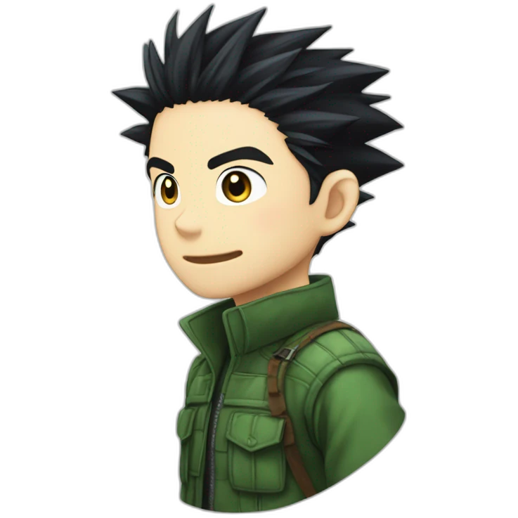 hunter-x-hunter-gon-freecss-black-hair emoji