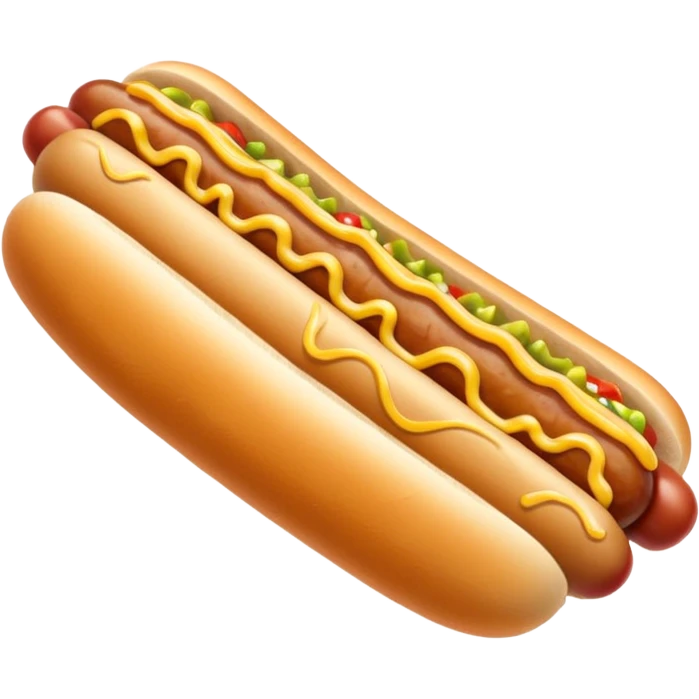 hot dog emoji