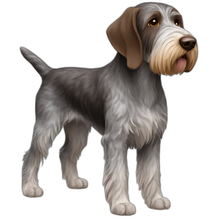 German Wirehaired Pointer emoji