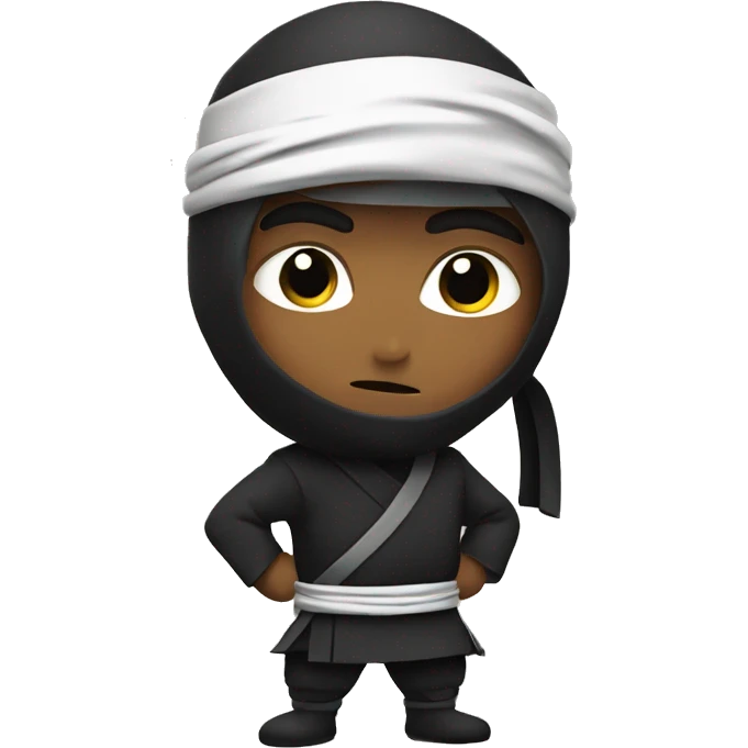 Ninja shrugging emoji