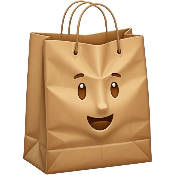 paper bag emoji