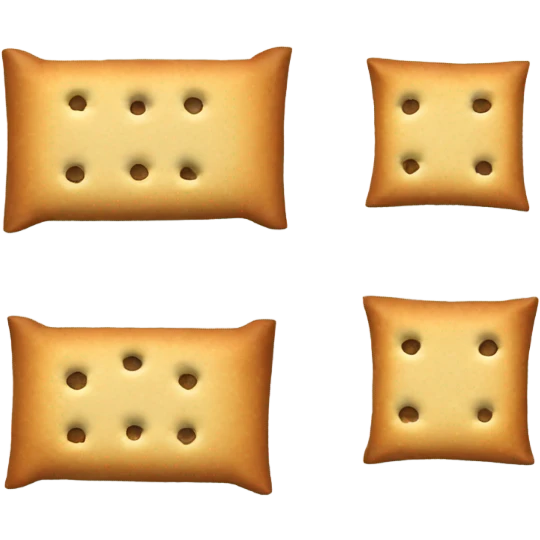 Realistic crackers emoji