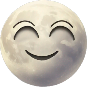 Moon heart  emoji