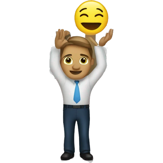 realtor abrazando una casa emoji
