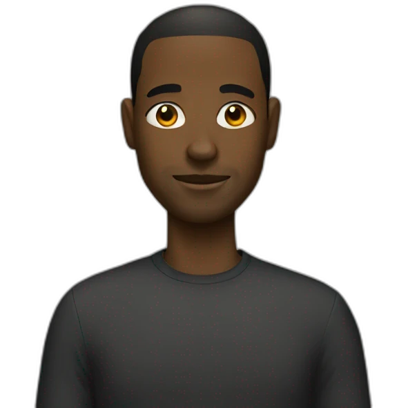black men emoji