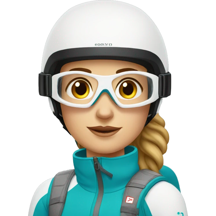 Federica Brignone ski emoji
