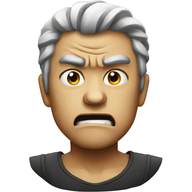 Angry emoji