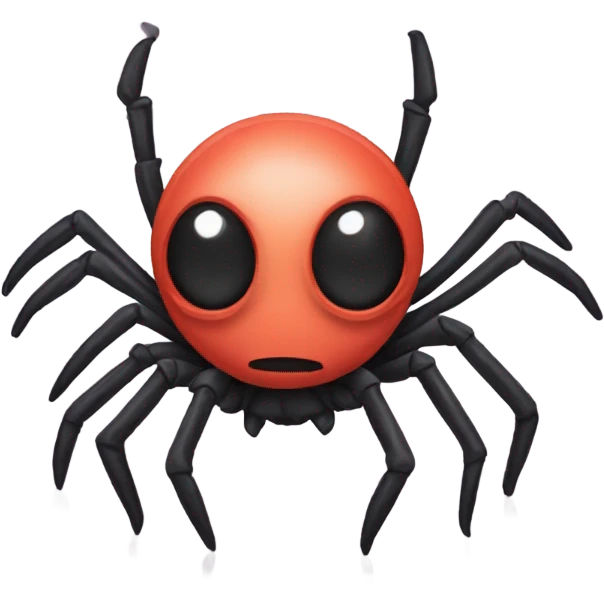 Spider with shoes on emoji
