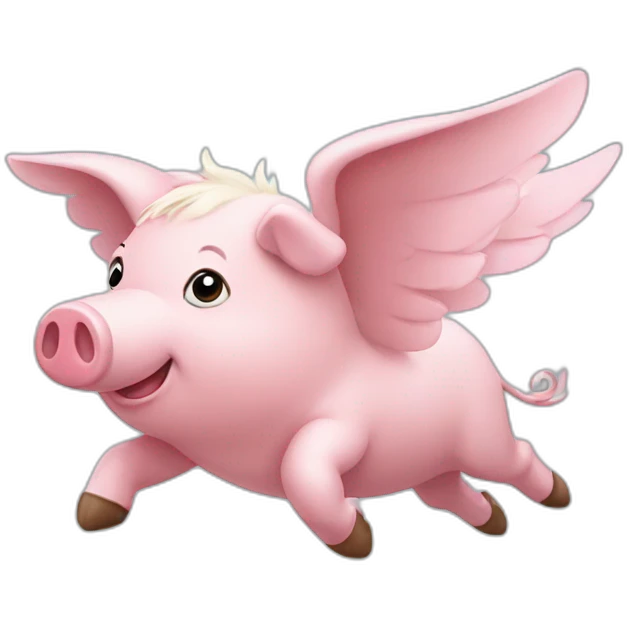 flying pig emoji