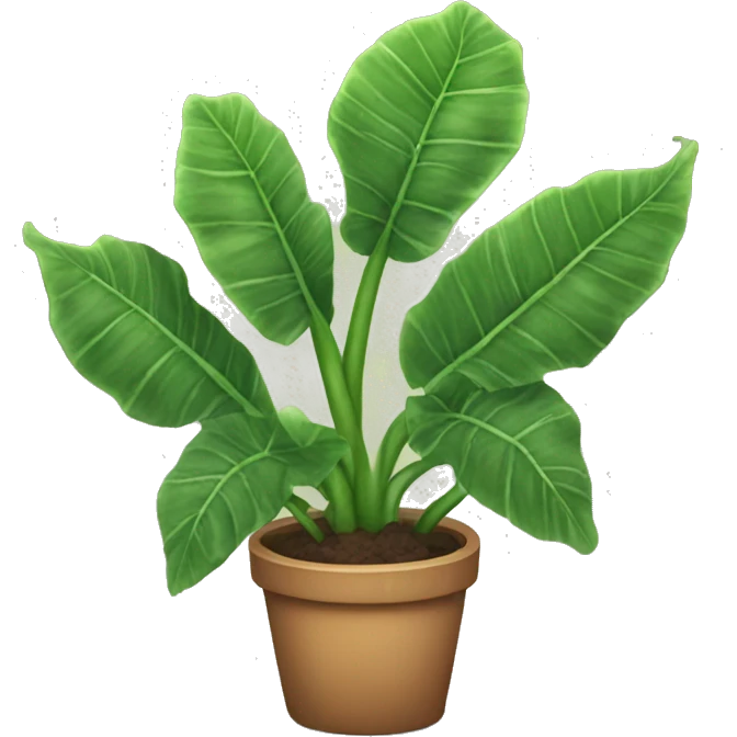 Elephant ear plant emoji