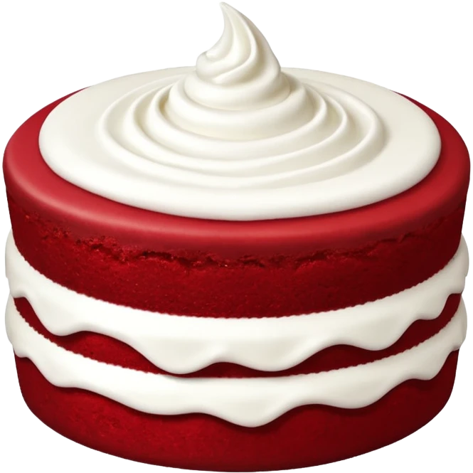 Bolo red velvet emoji