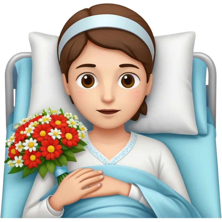 Happy wedding anniversary sick in the hospital  emoji