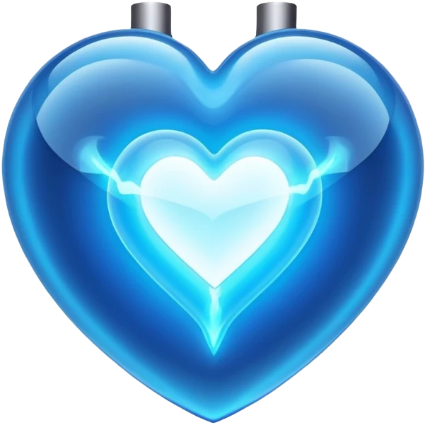 ECR plasma heart shaped emoji