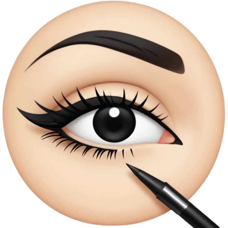 eye liner  emoji