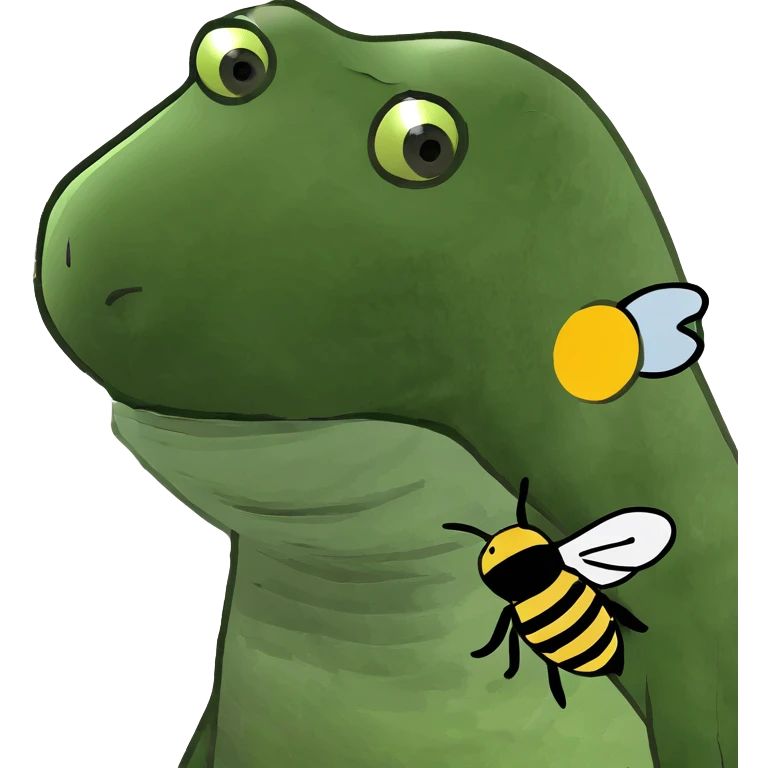 dog mixed with bee and whale  emoji