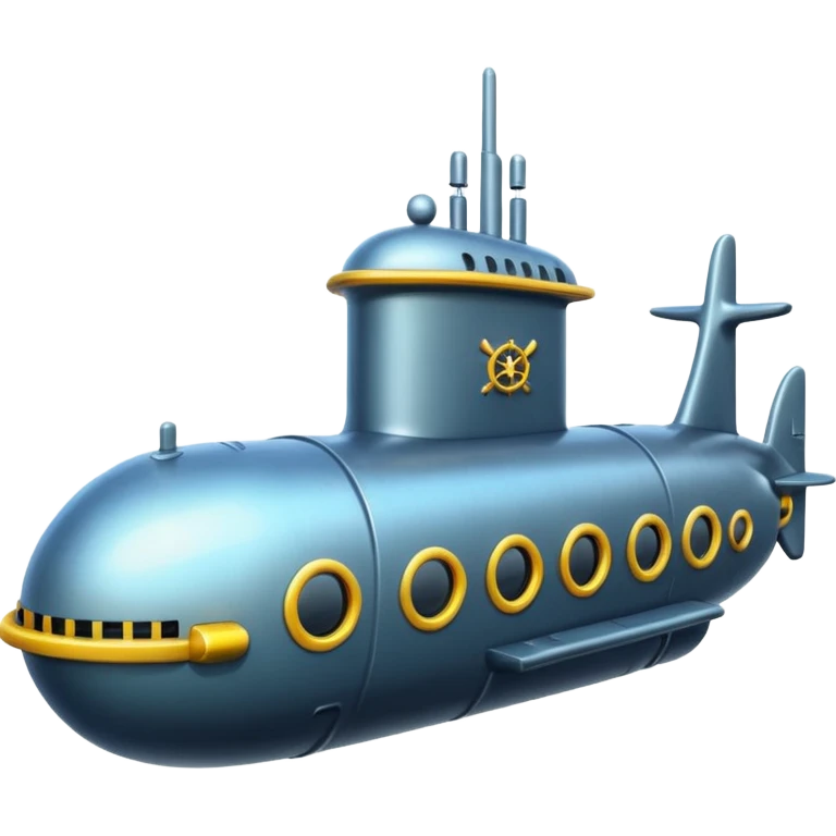sea voyaer submarine emoji