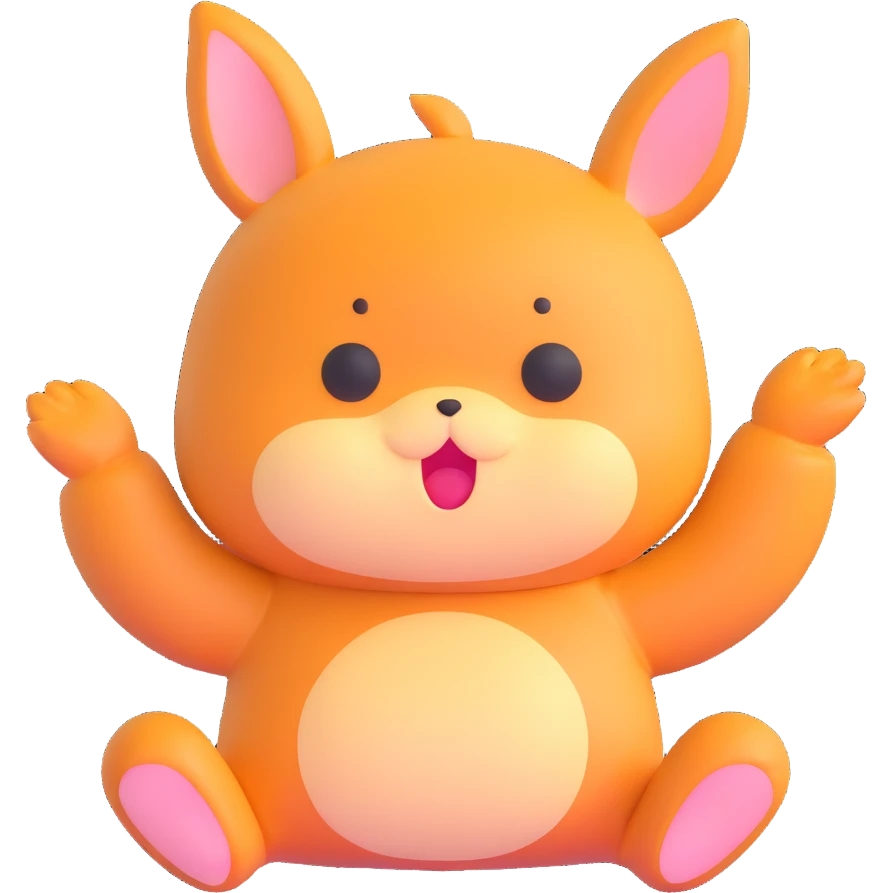 cute laid-back yuru-chara mascot emoji