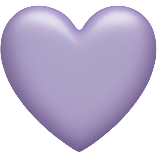 Lavender heart emoji