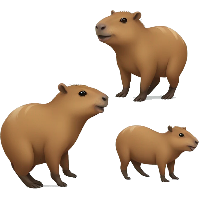 twerking capybara emoji