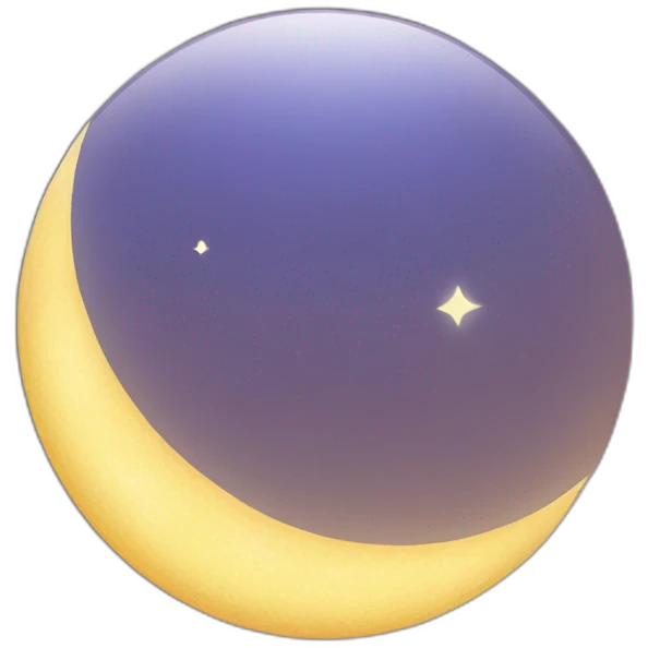 lune sur soleil emoji