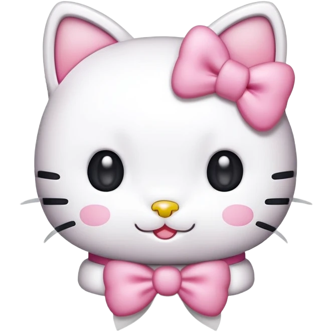 cute hello kitty cat emoji