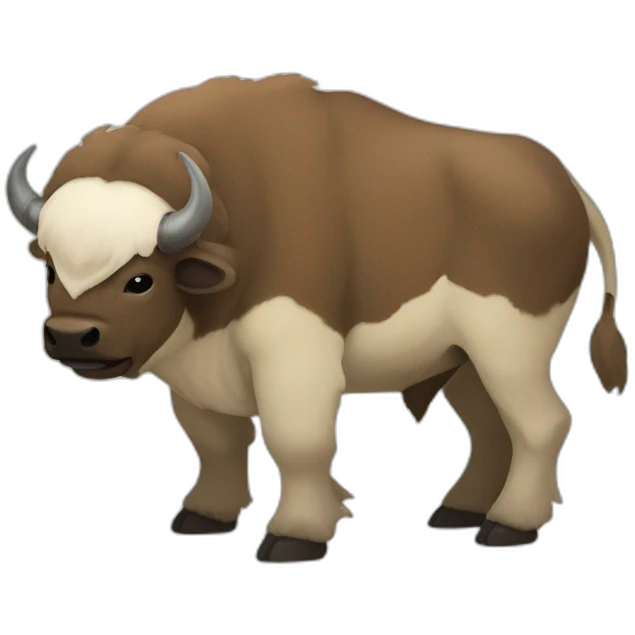 appa bison from the last airbender emoji