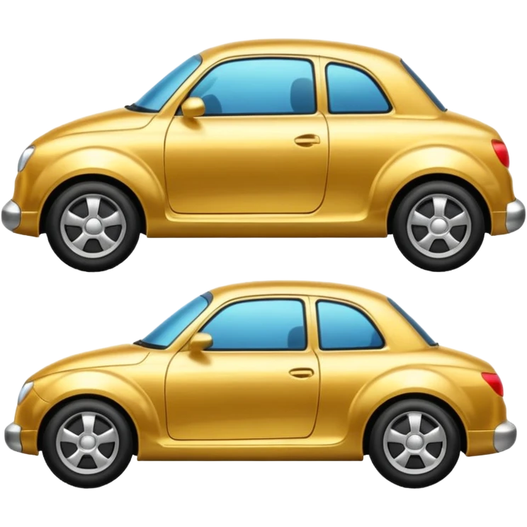 Golden Car paint Sprayer can emoji