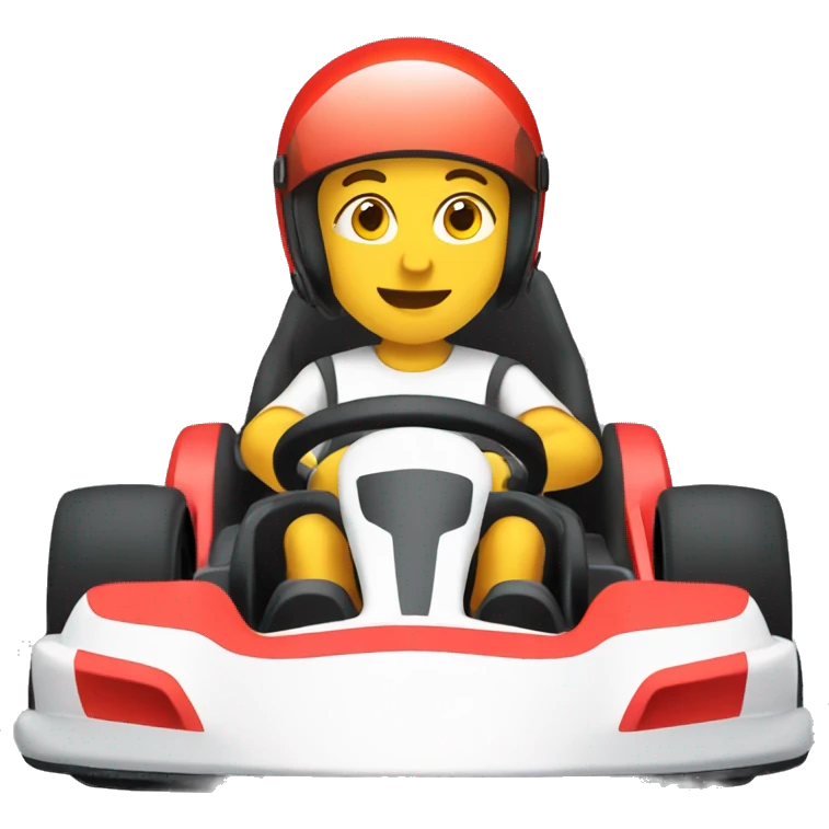 Gokarting emoji